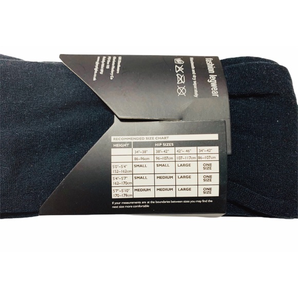 Gipsy Cropped Lace Trim Footless Tight in Black - Picture 8 of 8